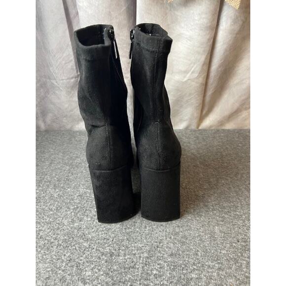 Kenneth Cole New York Womens Bri Stretch Boot Black Mid-Calf Boots Size 8.5 - Picture 3 of 9